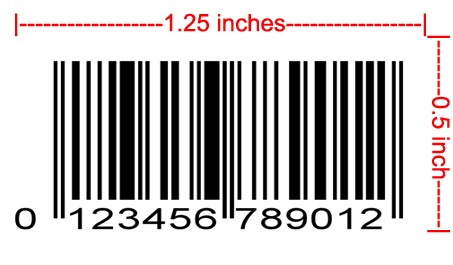 cd barcode size